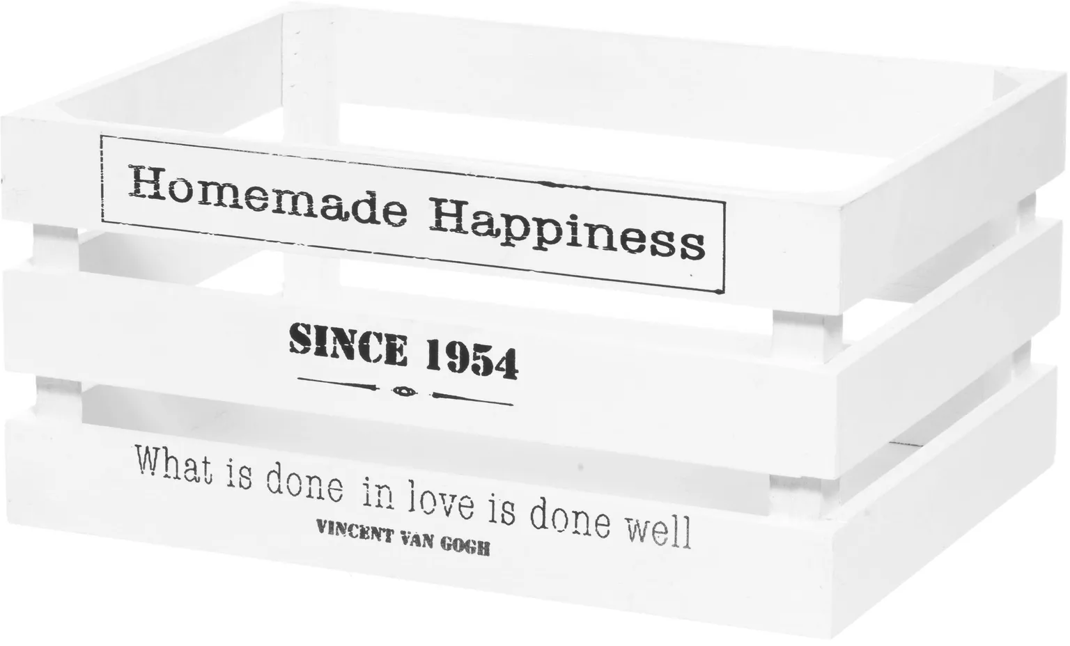HOIUKAST PUIDUST 'HAPPINESS' 33,5X24,5X15,5CM