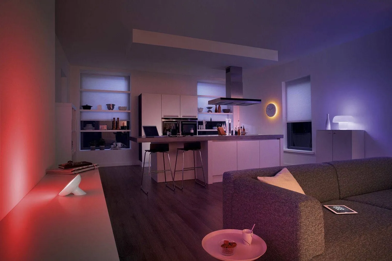 LAUALAMP BLOOM 39W LED LIVINGCOLORS HUE VALGE