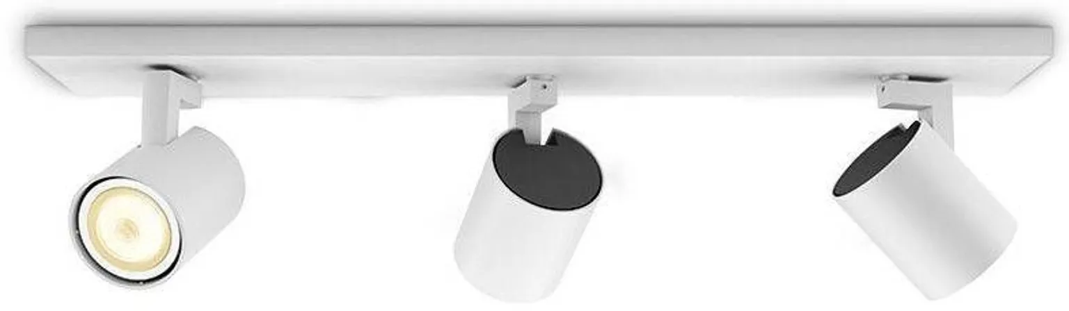 KOHTVALGUSTI RUNNER 3X5,5W LED 750LM PULT HUE VALGE