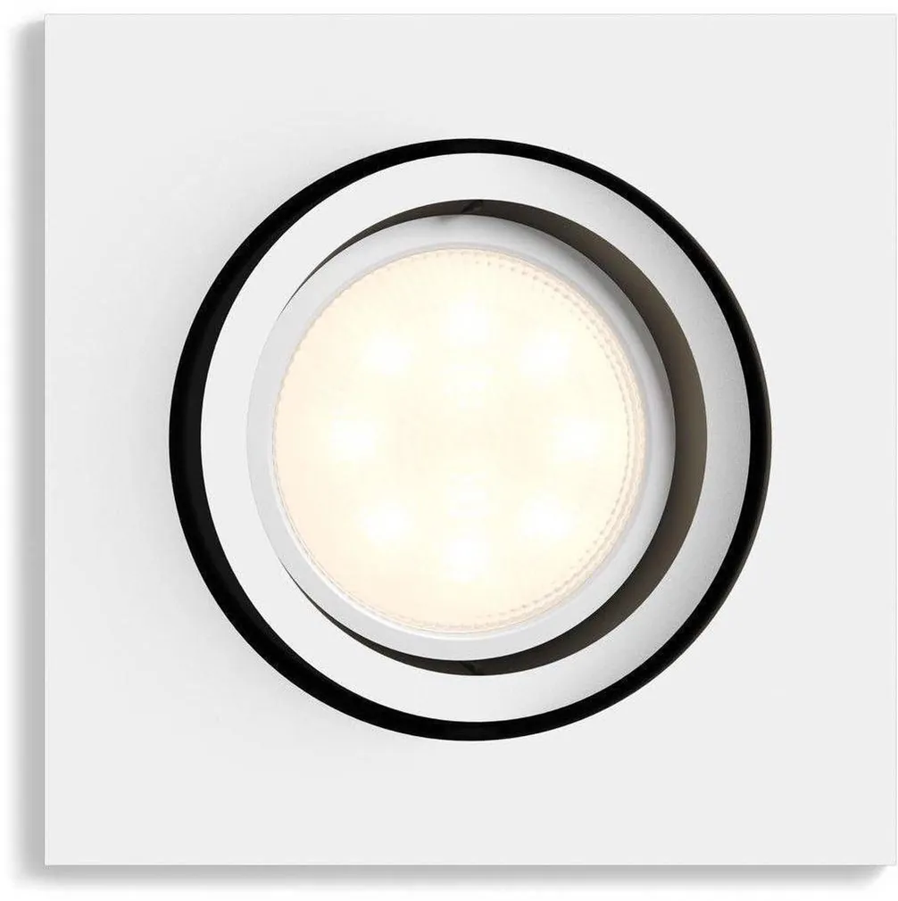RIPPLAEVALGUSTI MILLISKIN 5,5W LED 250LM HUE VALGE