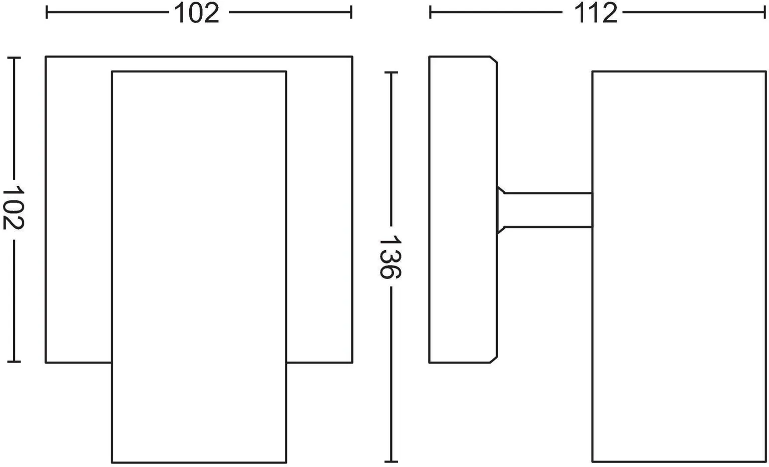 KOHTVALGUSTI BURATTO 5,5W 250LM HUE VALGE