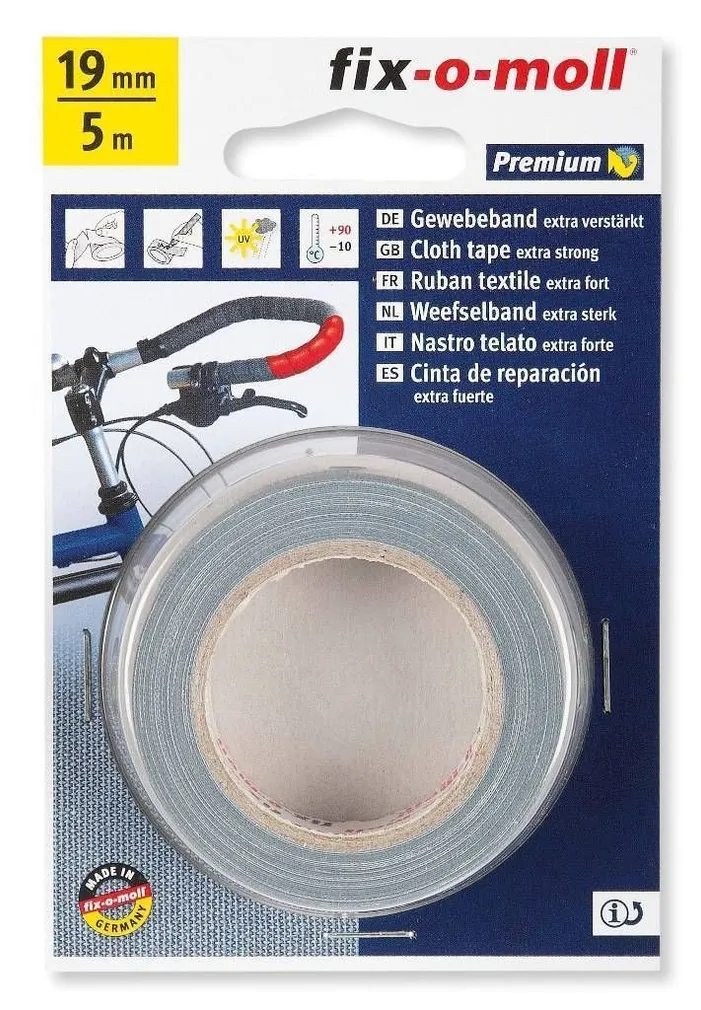 TEKSTIILTEIP FIX-O-MOLL 19MMX5M HALL