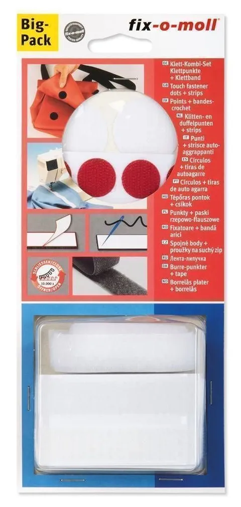 TAKJATEIBI KOMPLEKT FIX-O-MOLL VALGE 