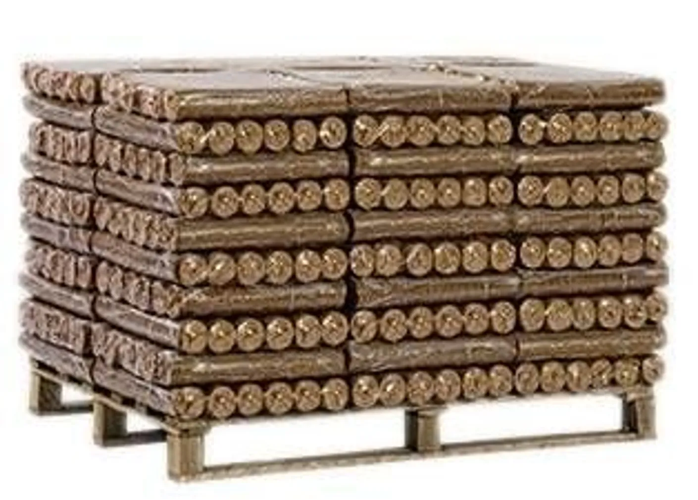 PUITBRIKETT TUME/ÜMAR 9KG 108 PAKKI ALUSEL