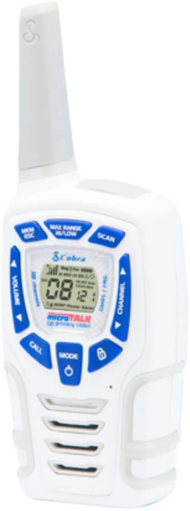 KÄSIRAADIOSAATJA COBRA AM845 SNOW 600MAH NIMH 2TK