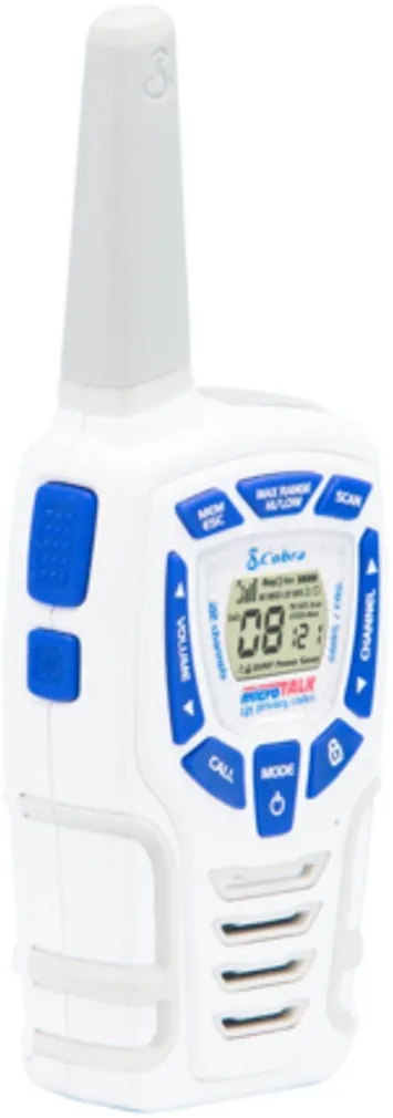 KÄSIRAADIOSAATJA COBRA AM845 SNOW 600MAH NIMH 2TK