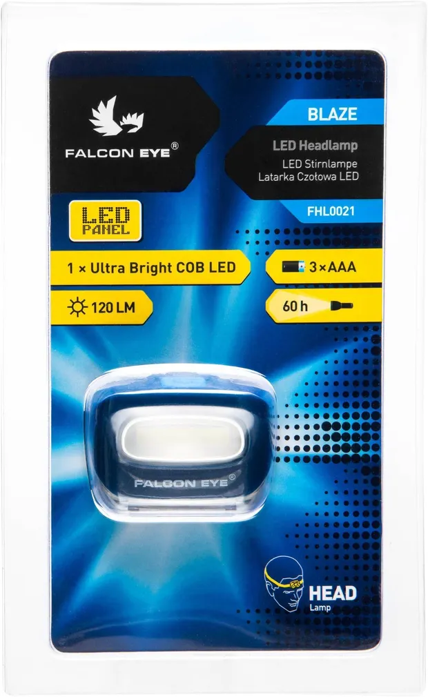 PEALAMP FALCON EYE 3W LED BLAZE 120 LM 3XAAA