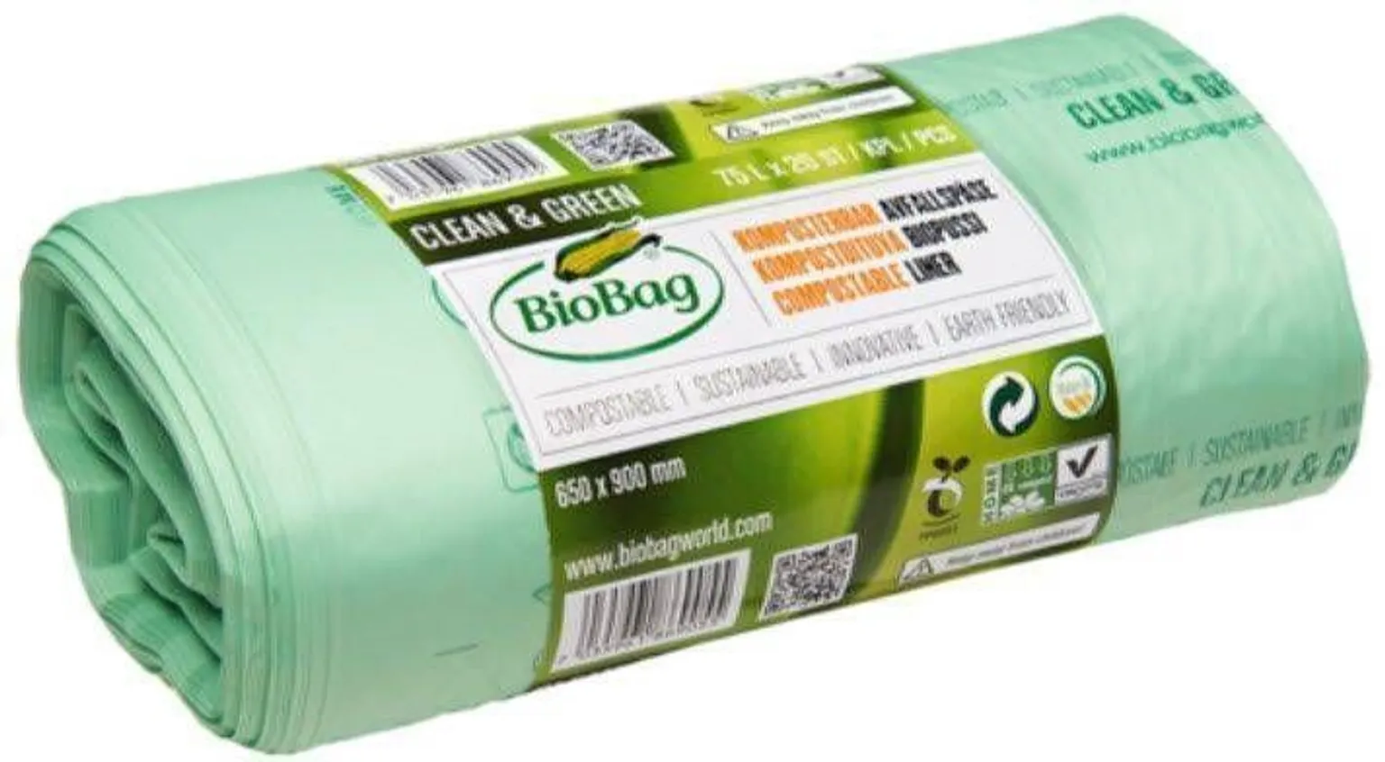 BIOLAGUNEVAD PRÜGIKOTID 75L 20TK/RULL