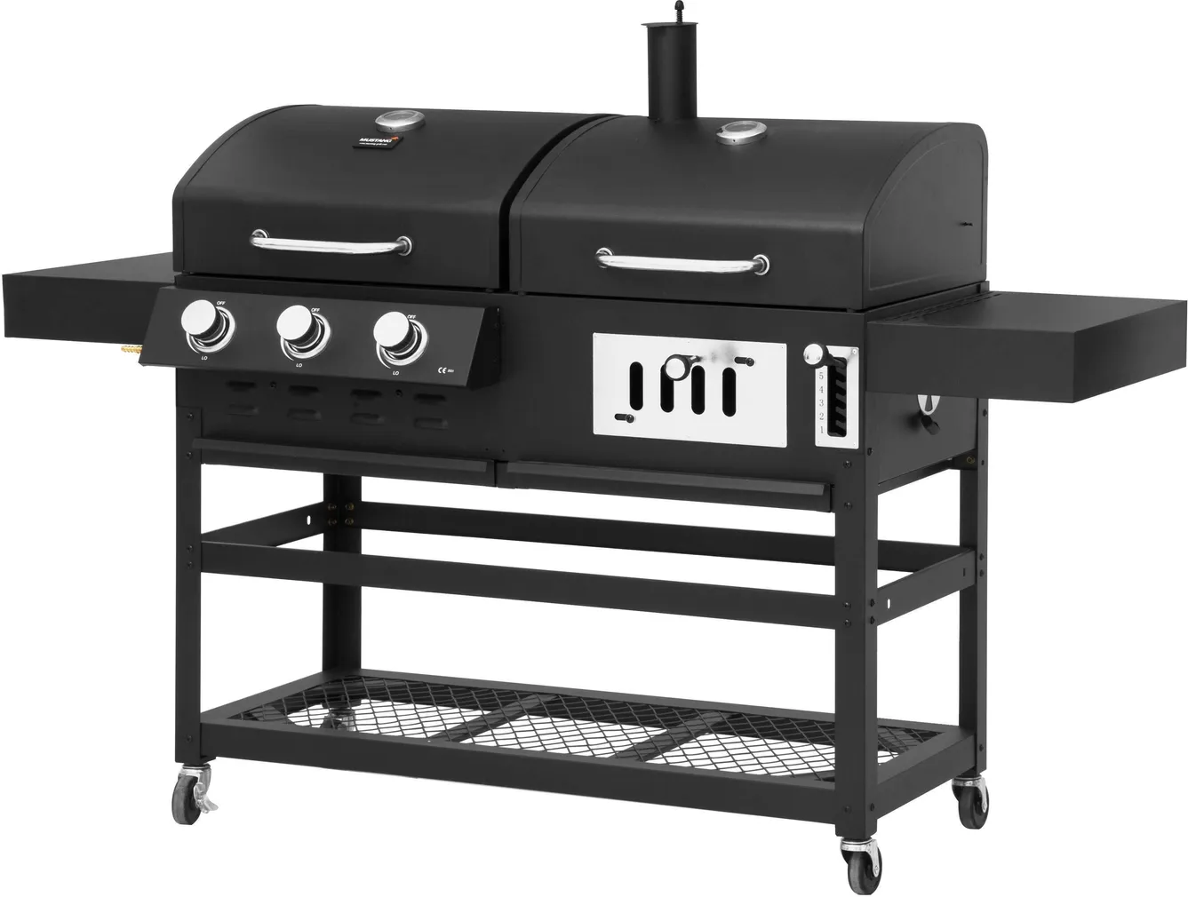 GRILL MUSTANG HYBRID 178X60X112CM