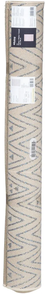 VAIP 4LIVING FOLK 133X195 SININE/VALGE