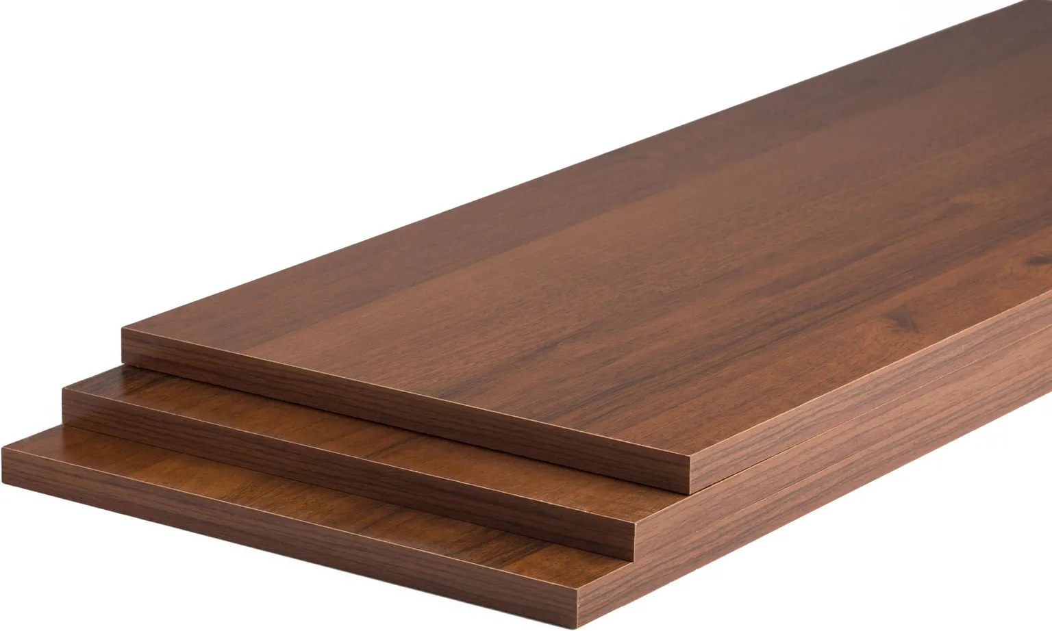 MELAMIINPLAAT REPO 395X16X800MM WALNUT ECCO