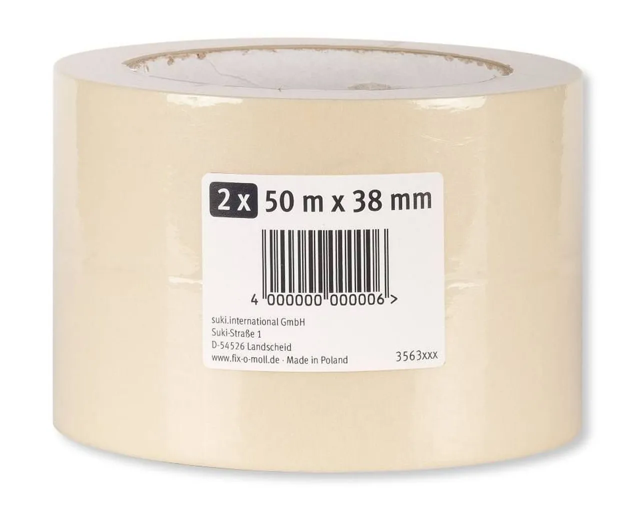 MAALRITEIP ECO 50M 38MM KOMPLEKT 2TK