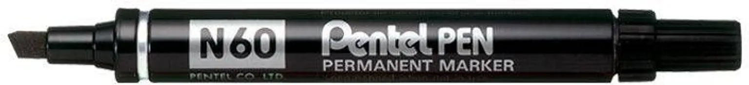 MARKER N60 PENTEL LÕIGATUD OTS. MUST 3,9/5,5MM