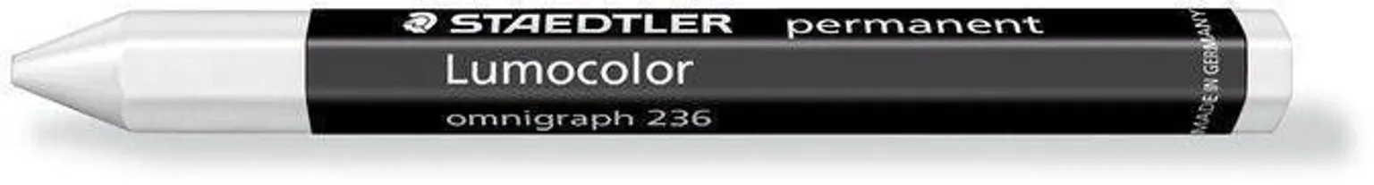 KRIIT LUMOCOLOR OMNIGRAPH STAEDTLER PERMANENTNE VALGE