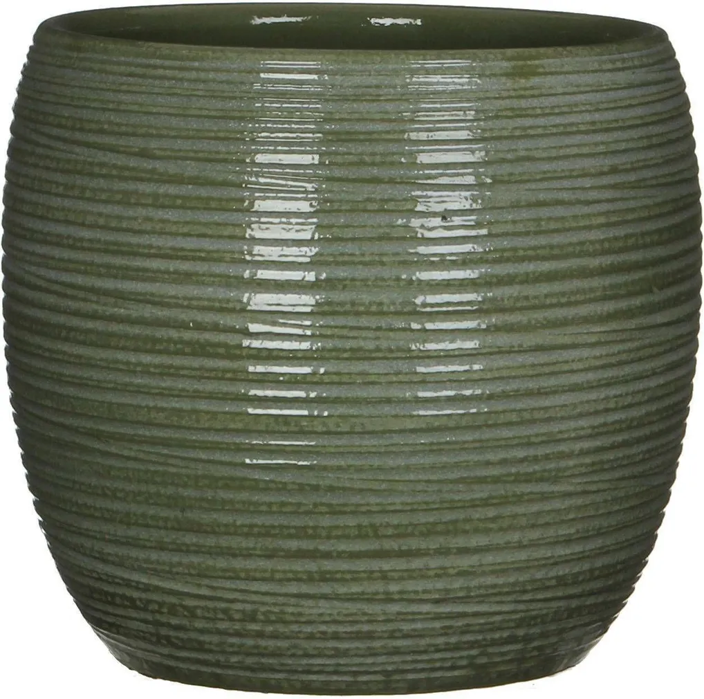 LILLEPOTIÜMBRIS MICA DECORATIONS LOOMY H22XØ24CM ROHELINE