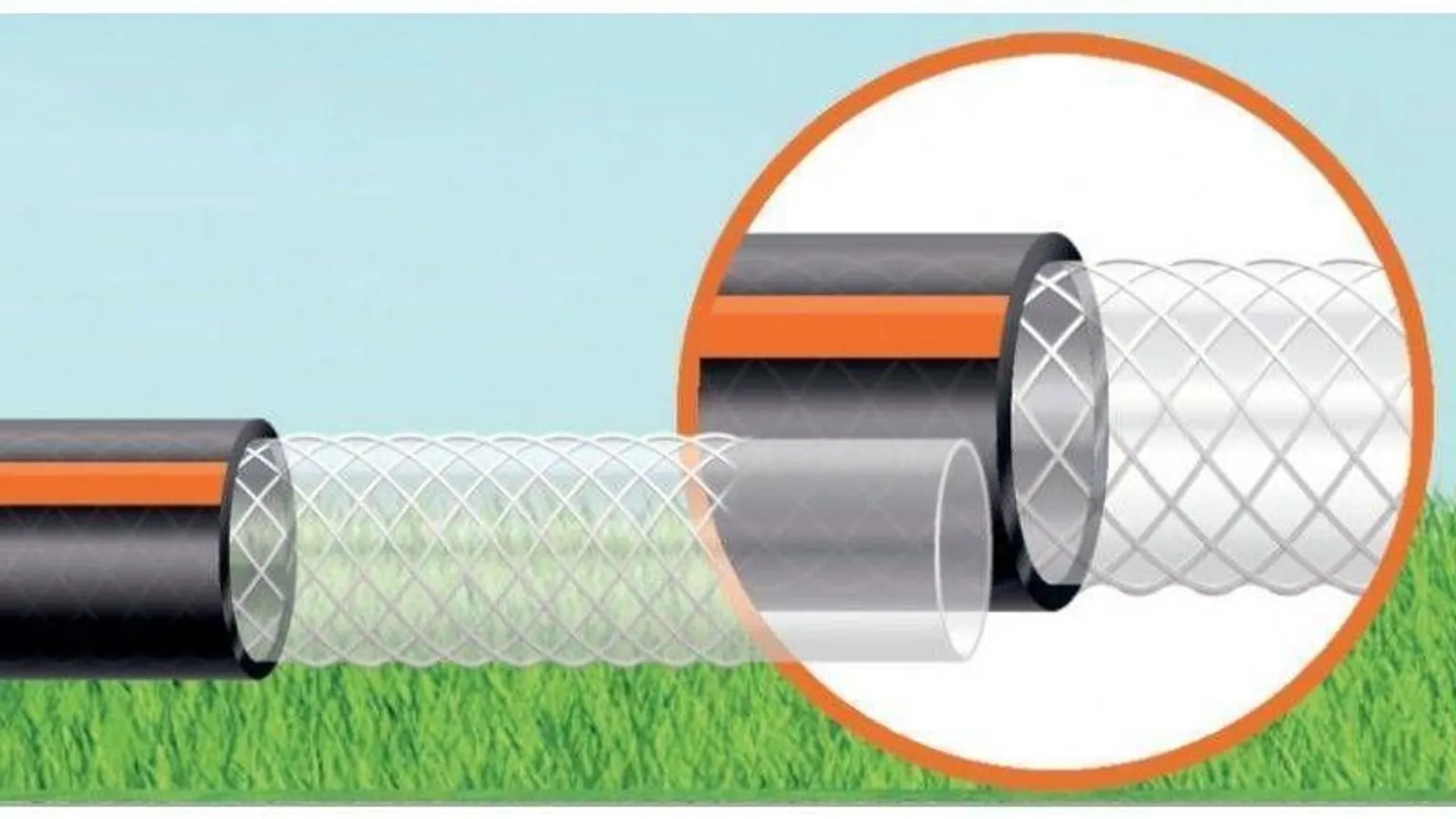 UNIVERSAALVOOLIK CLABER TOP-BLACK CL9041 5/8" 30M