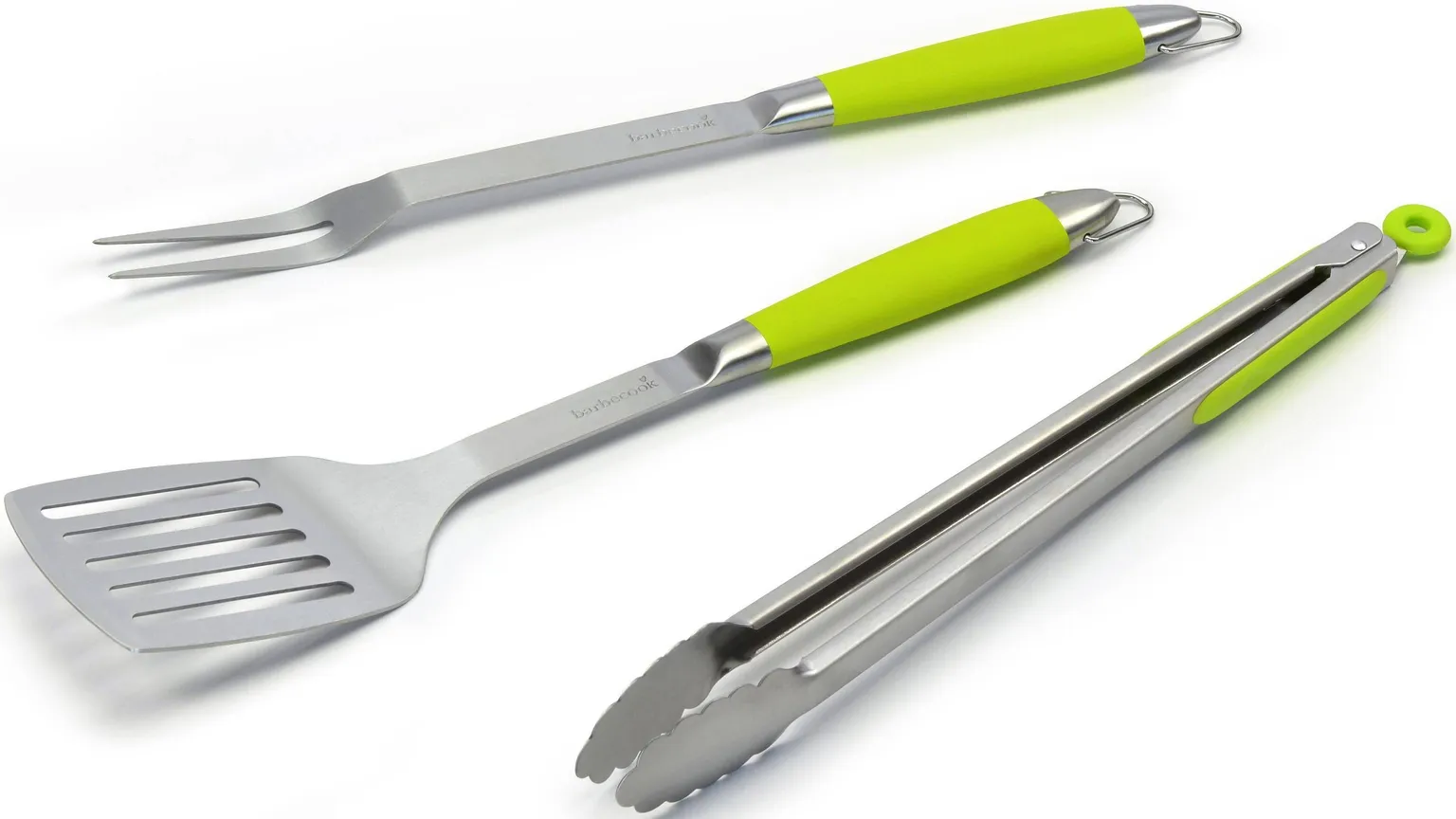 GRILLIMISKOMPLEKT BARBECOOK KIWI KAHVEL+LABIDAS+TANGID