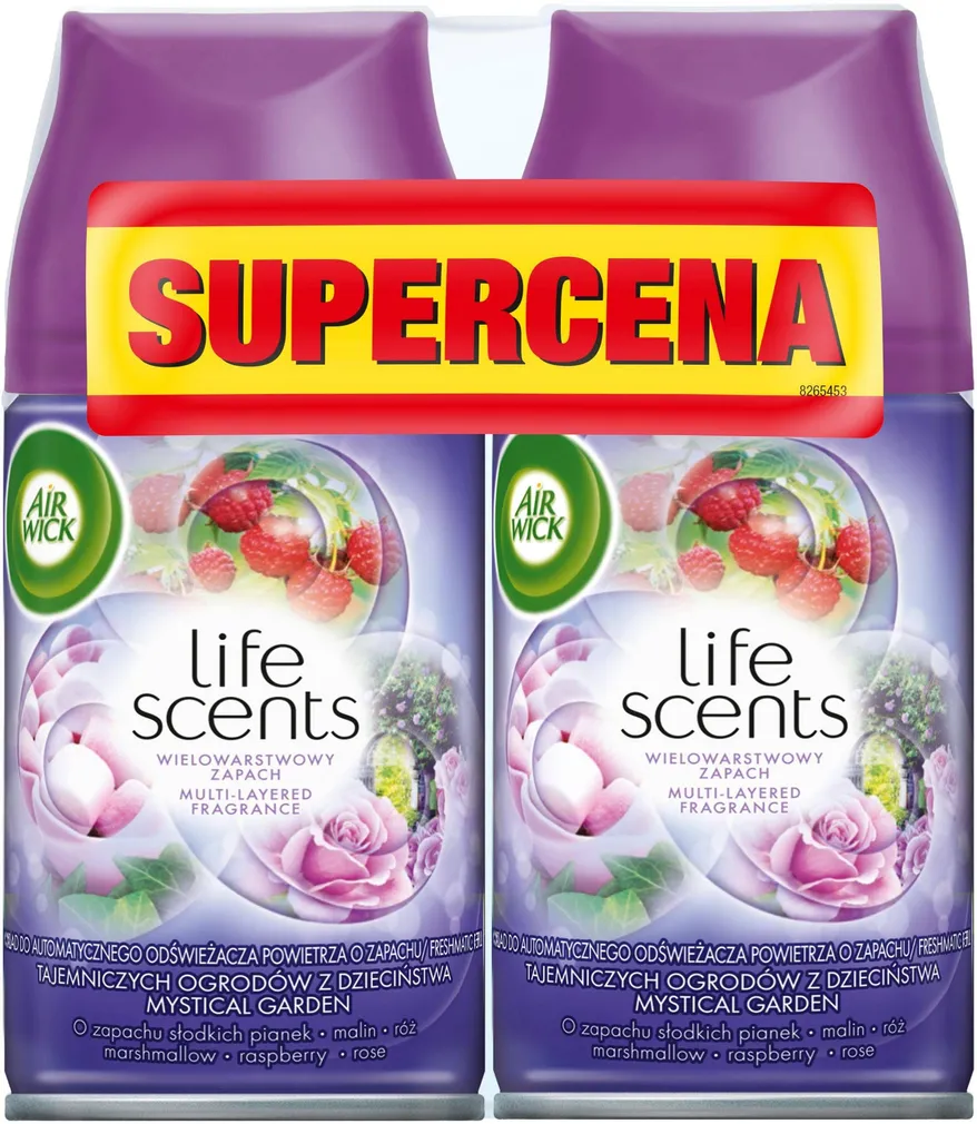 ÕHUVÄRSKENDAJA TÄIDE AIR WICK FRESHMATIC MYSTICAL GARDEN DUO 2X250ML