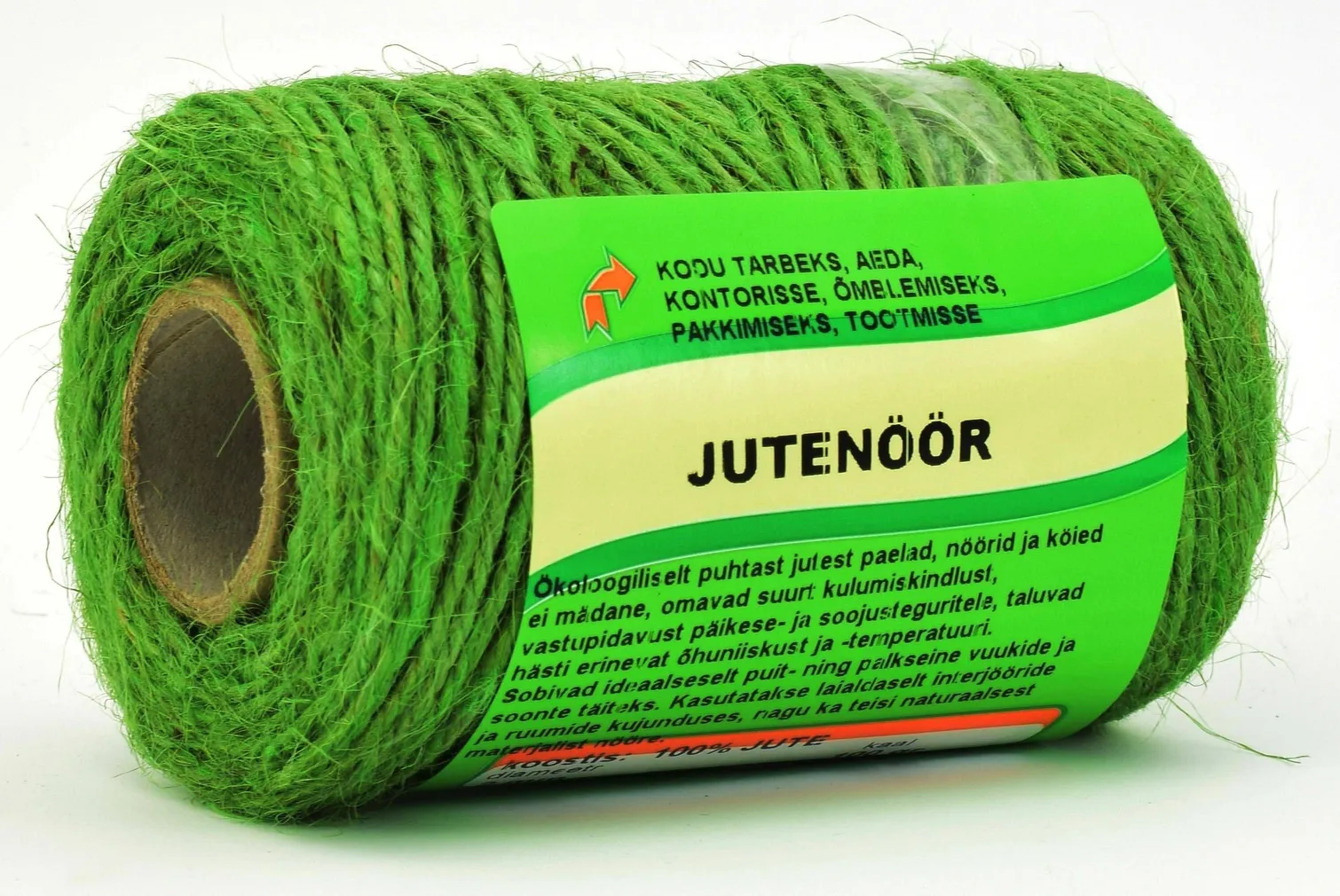 JUTENÖÖR 2MM 100M, RULLIS, ROHELINE