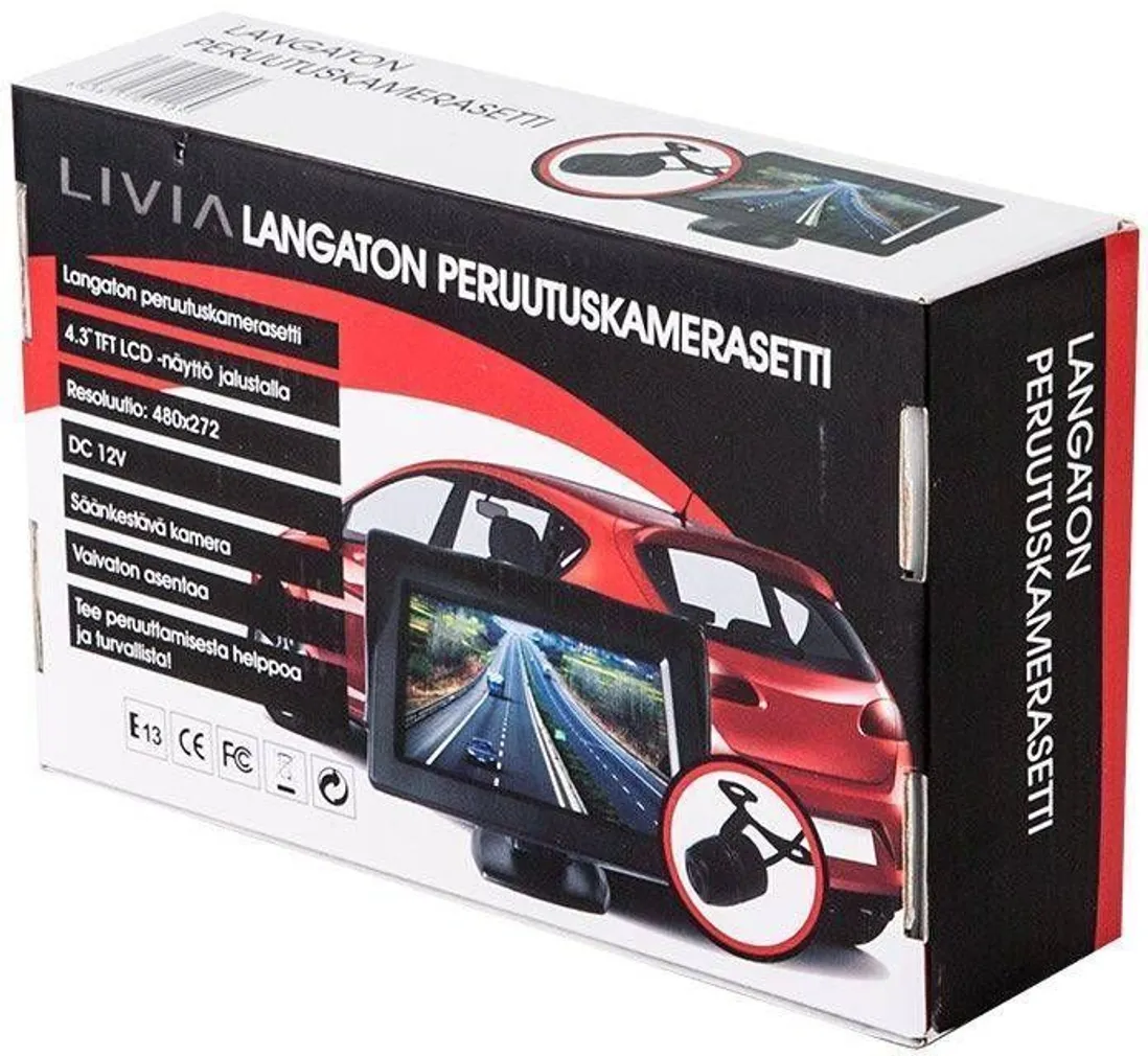 TAHAVAATEKAAMERA LPK503 4,3" EKRAAN JUHTMEVABA