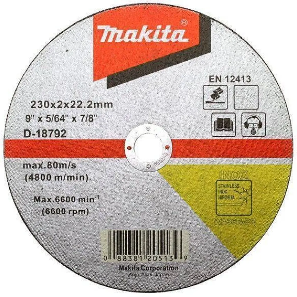 LÕIKEKETAS 230X2 MM MAKITA RST/ METALL
