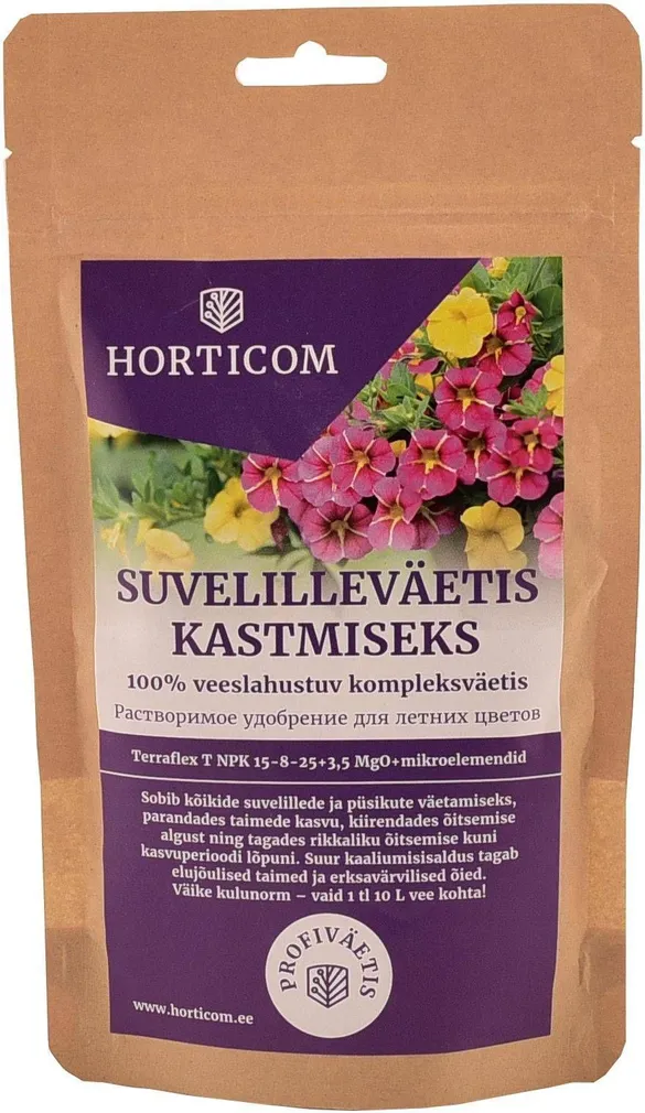 SUVELILLEVÄETIS KASTMISEKS HORTICOM 200G