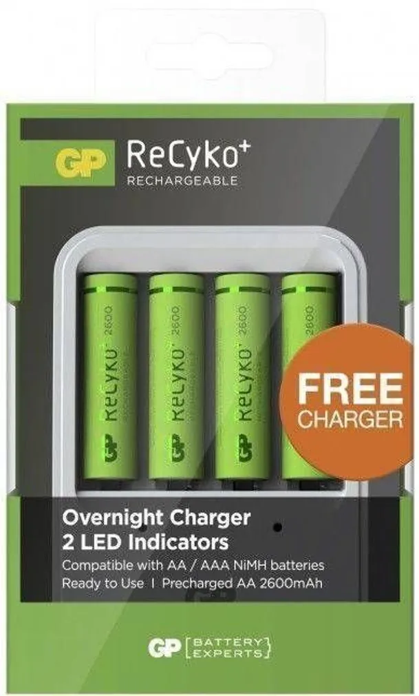 AKULAADIJA GP RECYKO PB420 4XAA 2600 MAH