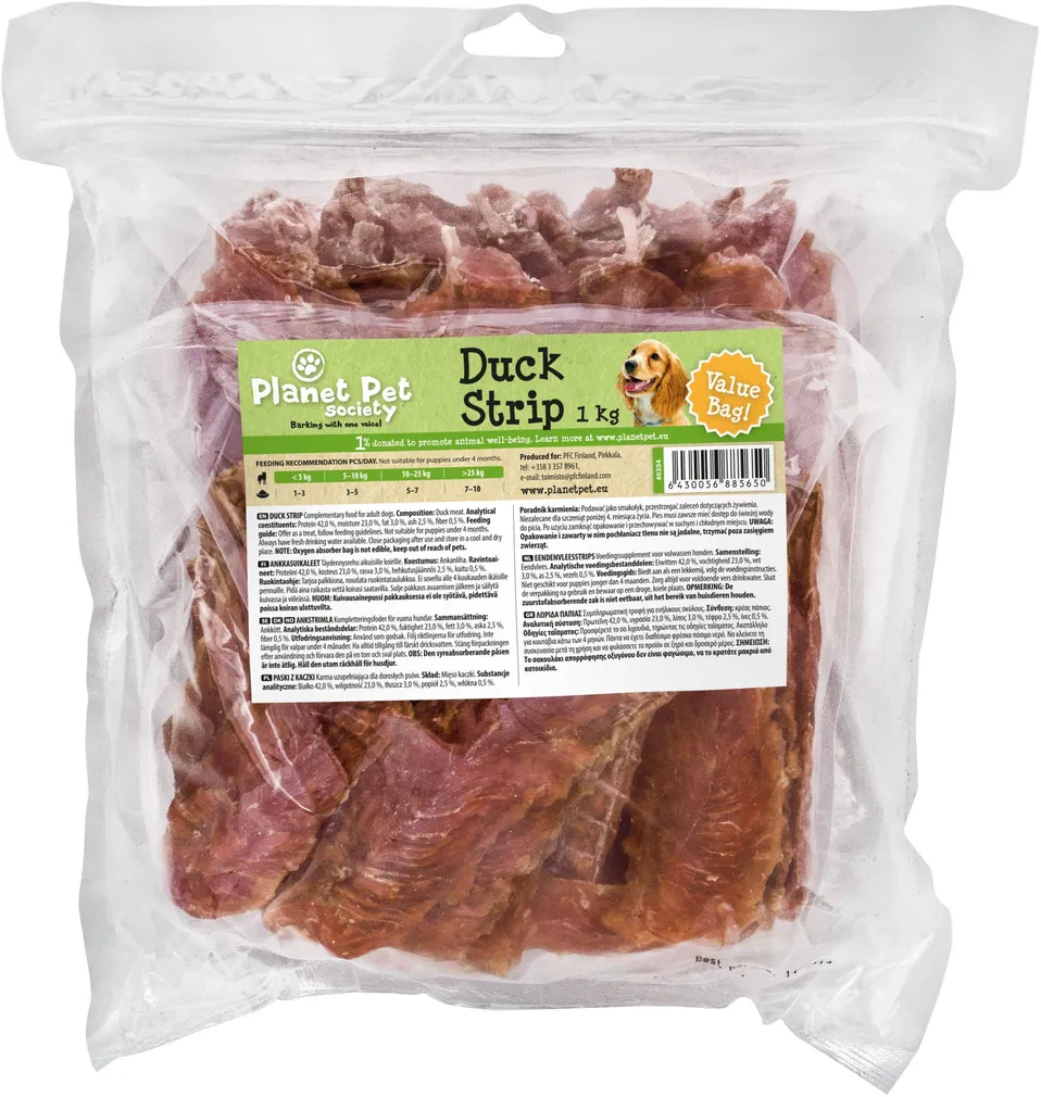 LEMMIKLOOMA MAIUS KOERALE PLANET PET SOCIETY PARDILIHARIBAD 1KG