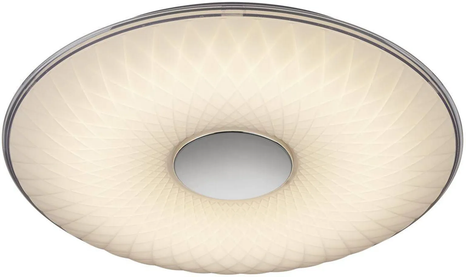 PLAFOON LOTUS 45W LED 4000LM 3000-5500K 60CM VALGE PULT