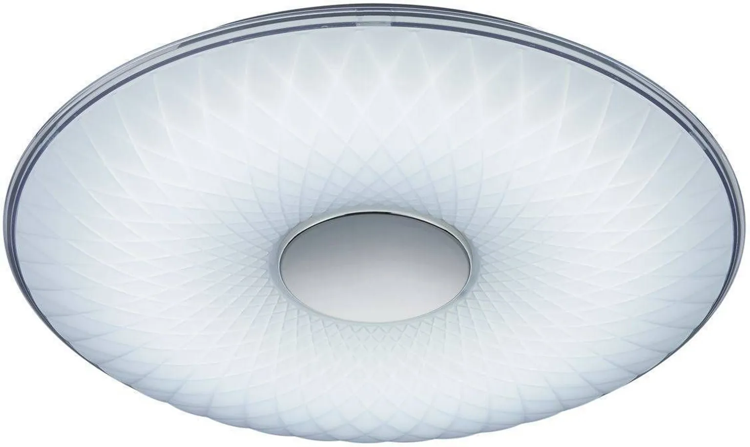 PLAFOON LOTUS 45W LED 4000LM 3000-5500K 60CM VALGE PULT