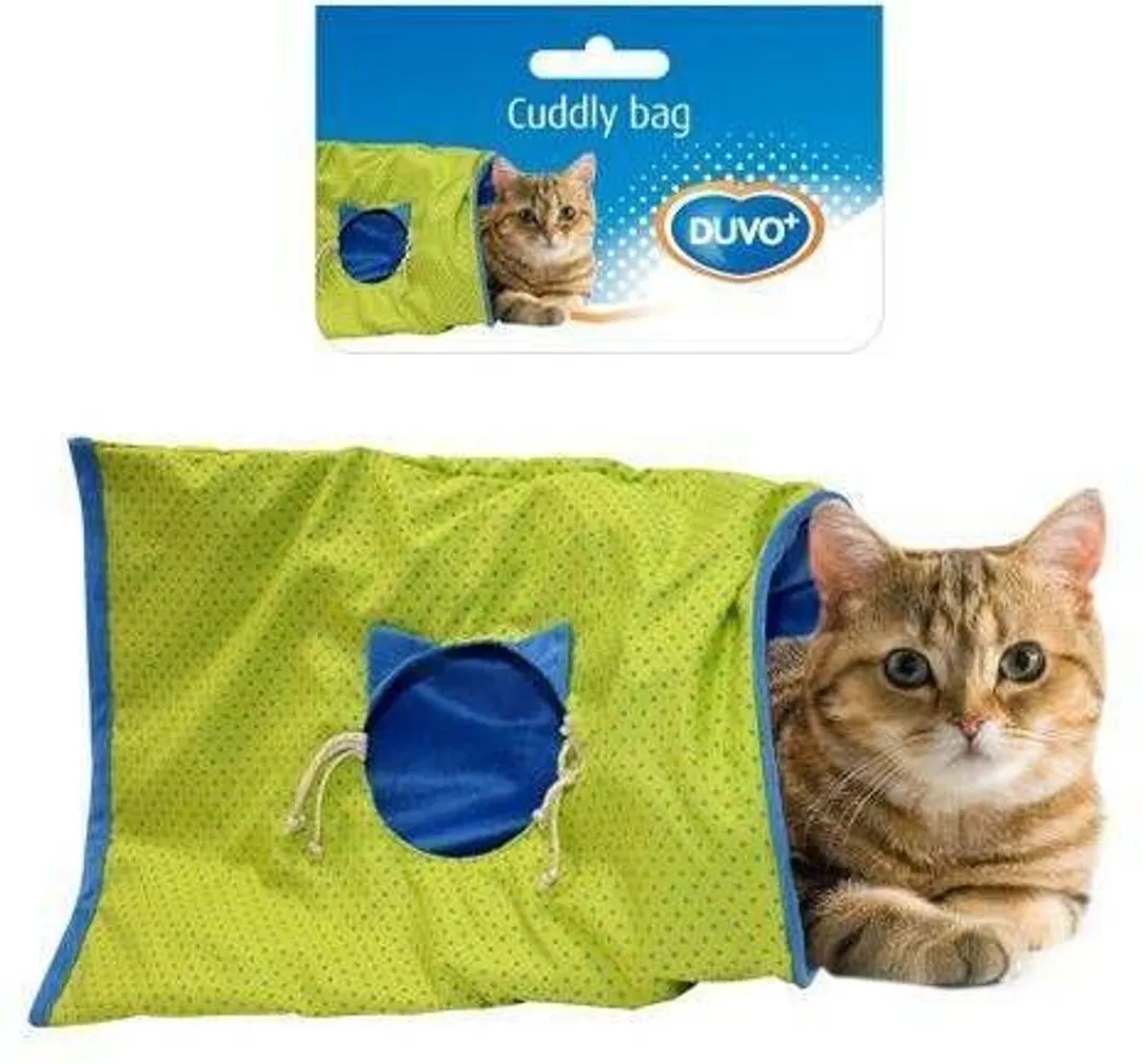 KASSILELU MÄNGUTUNNEL DUVO+ 50X38X0,5CM SININE