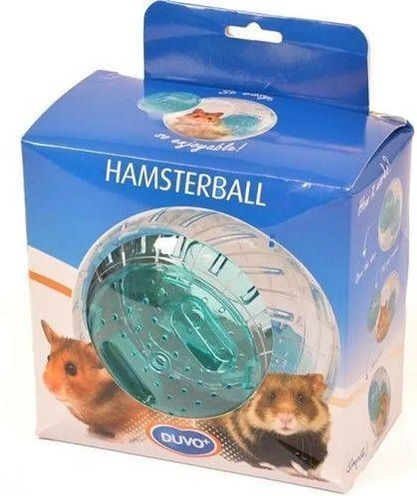 LEMMIKLOOMA HAMSTRIPALL DUVO+ 18CM SININE