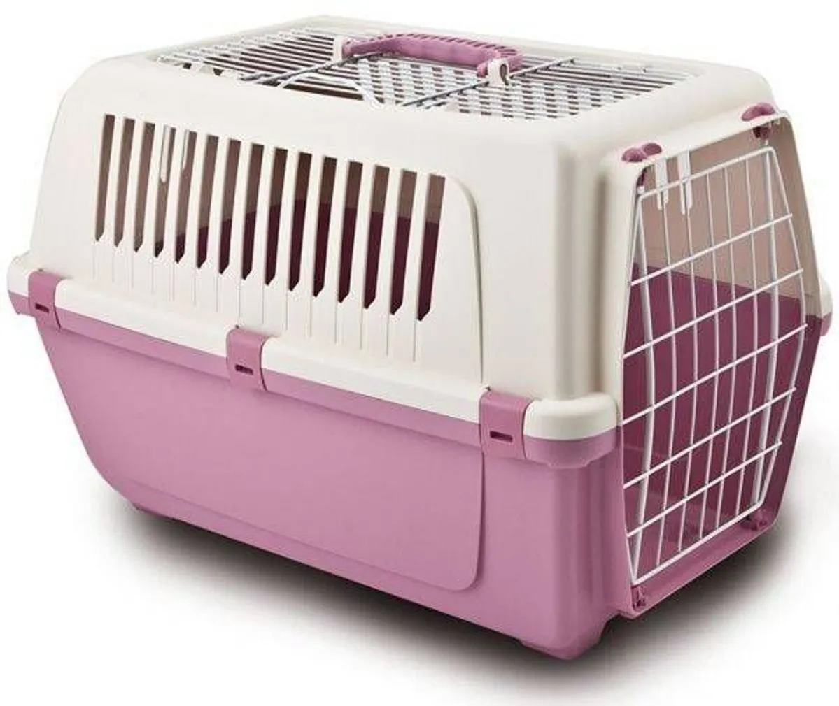LEMMIKLOOMA TRANSPORDIPUUR ROADSTER DUVO+ 54X36X36CM ROOSA/BEEZ