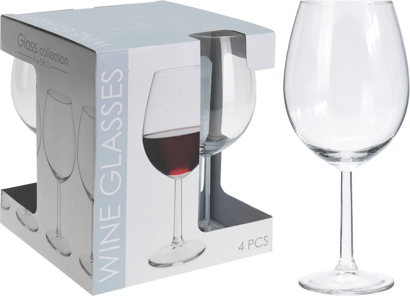 VEINIKLAASID VINISSIMO 58CL 4TK PAKIS