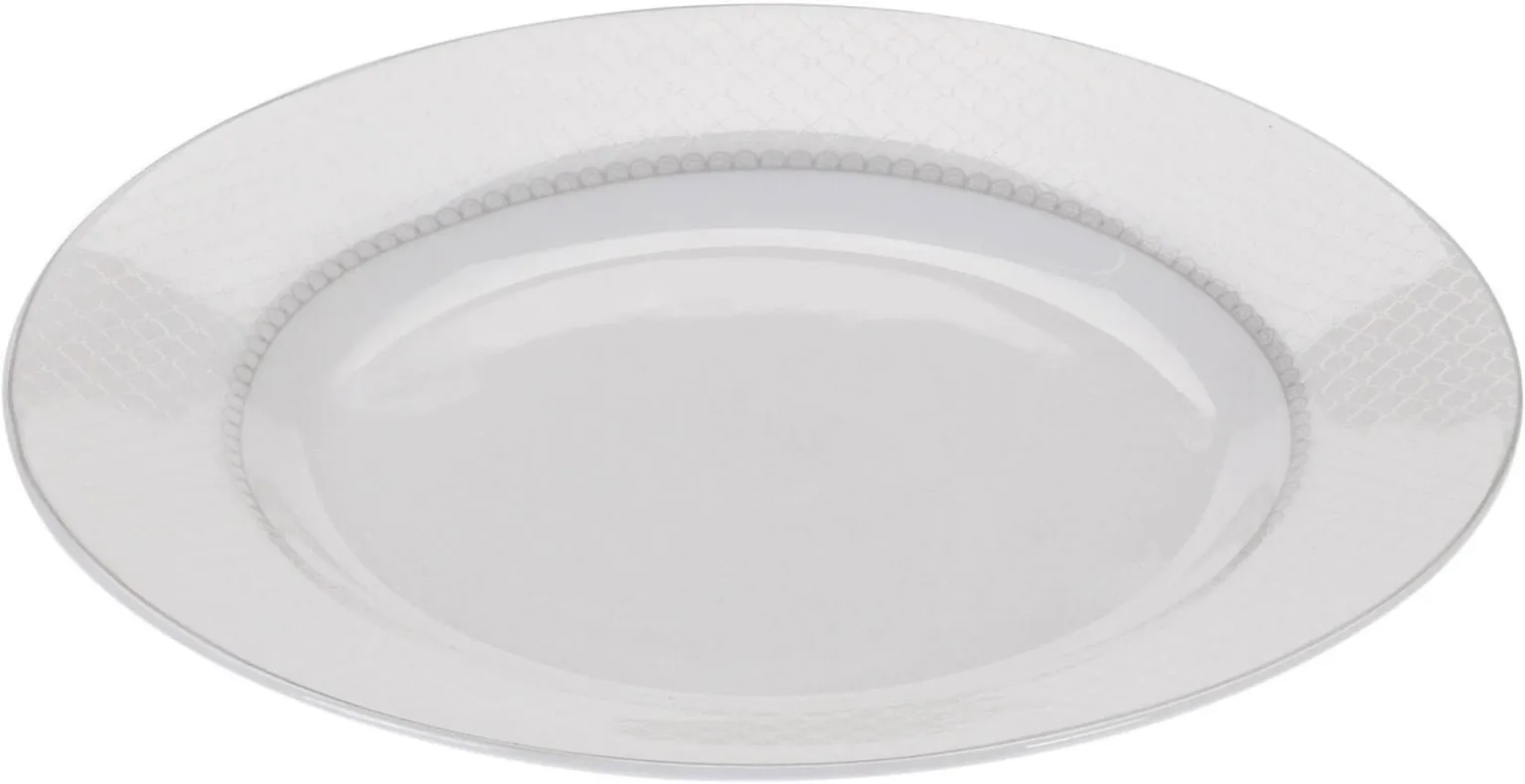 TALDRIK Ø20,5CM NEW BONE EMBOSSED DESIGN