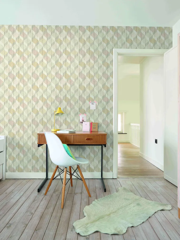 TAPEET GRANDECO LIFE INSPIRATION WALL IW2001 0,53X10,05M LAUDIS BEEŽ/ROOSA