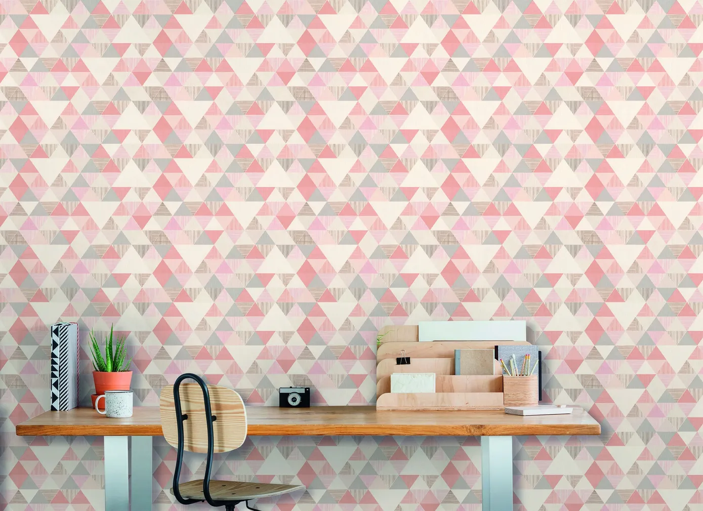 TAPEET INSPIRATION WALL IW3002 0,53X10,05M KOLMNURK ROOSA