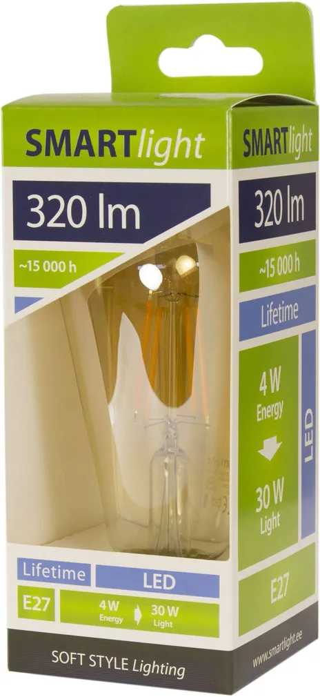 LED LAMP 4W E27 ST64 320LM 2200K AMBER SMARTLIGHT