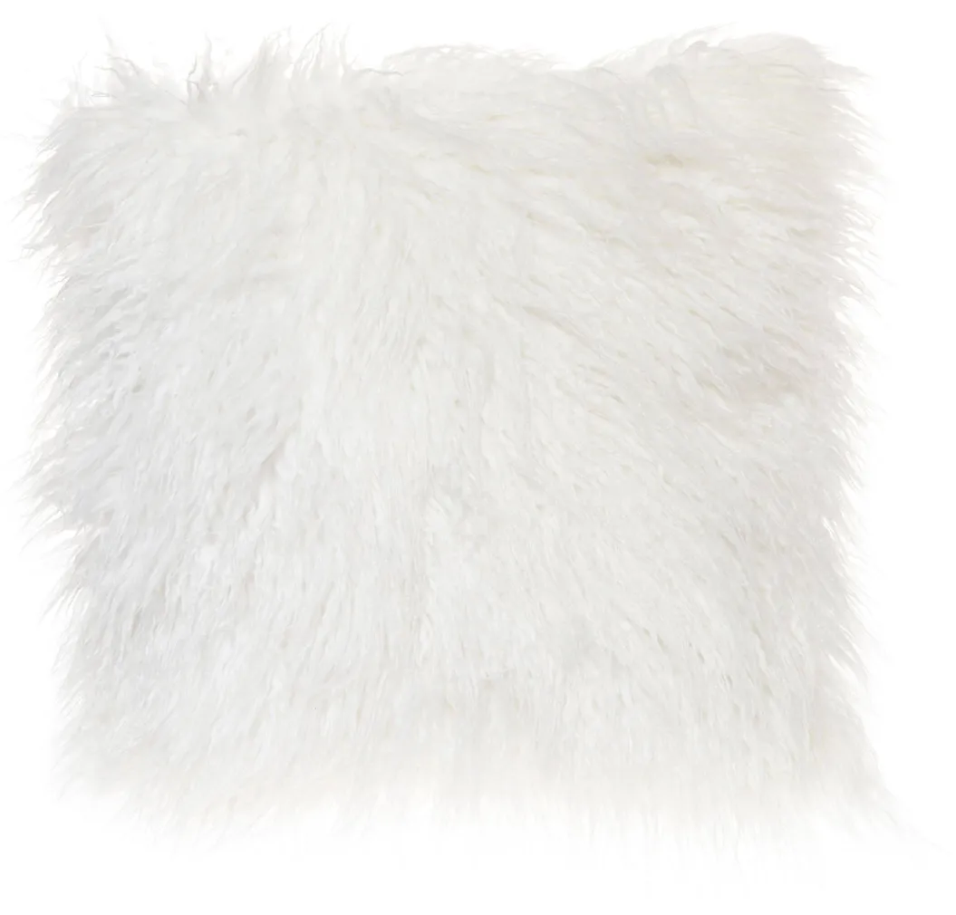 DEKORATIIVPADI 4LCOLLECTION WARM 45X45CM VALGE