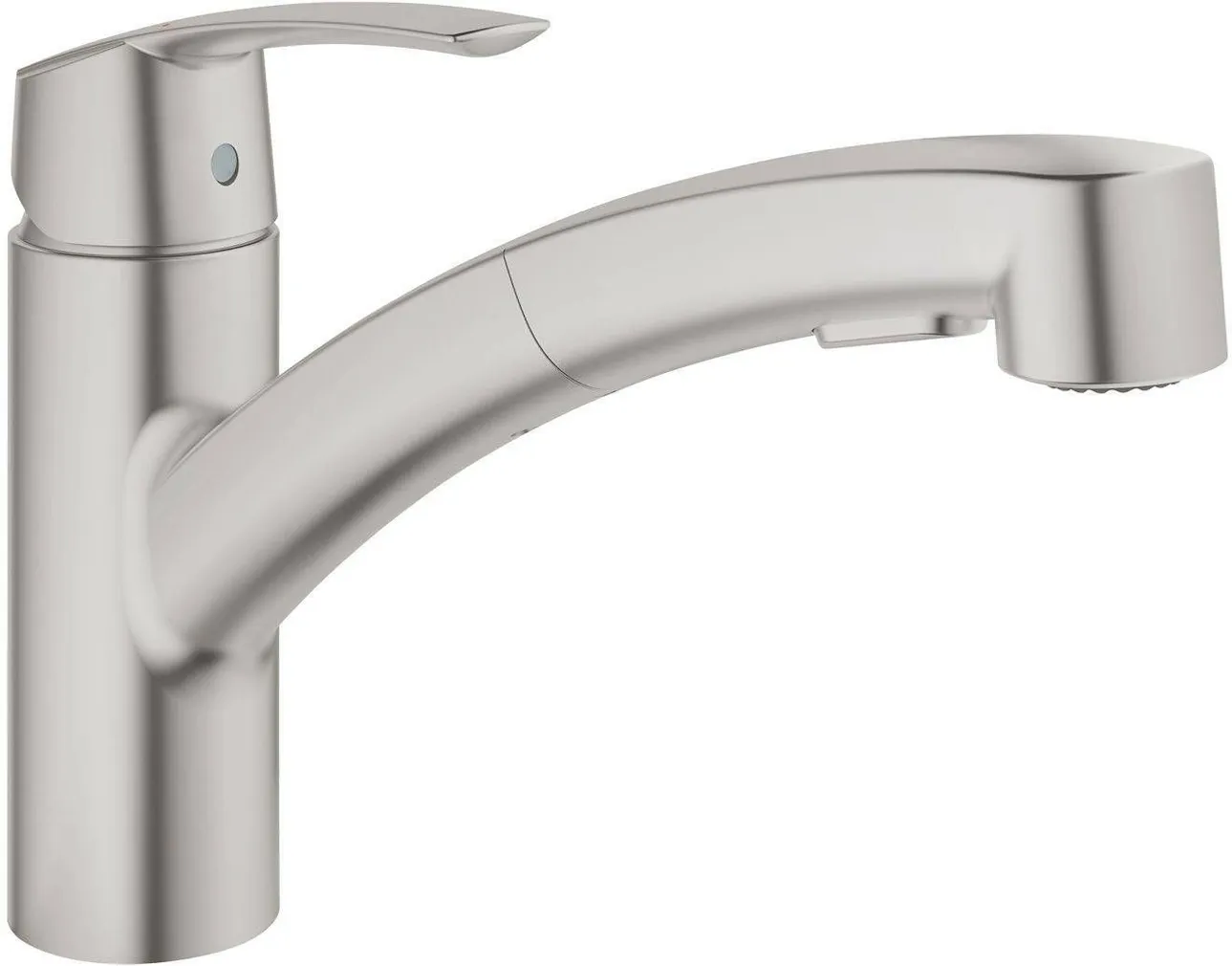 KÖÖGISEGISTI GROHE START 27G30307DC0 VÄLJATÕMMATAV TILA HARJATUD TERAS