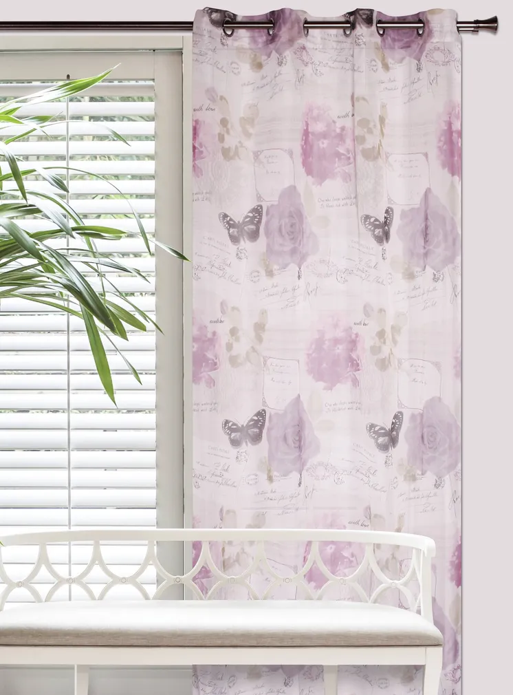 KARDIN AASADEGA VALENTINO SPLENDID 140X245CM VIOLETNE