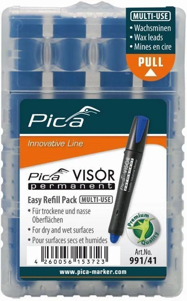 TÄITESÜSI PICA VISOR PERMANENT MARKERILE, SININE