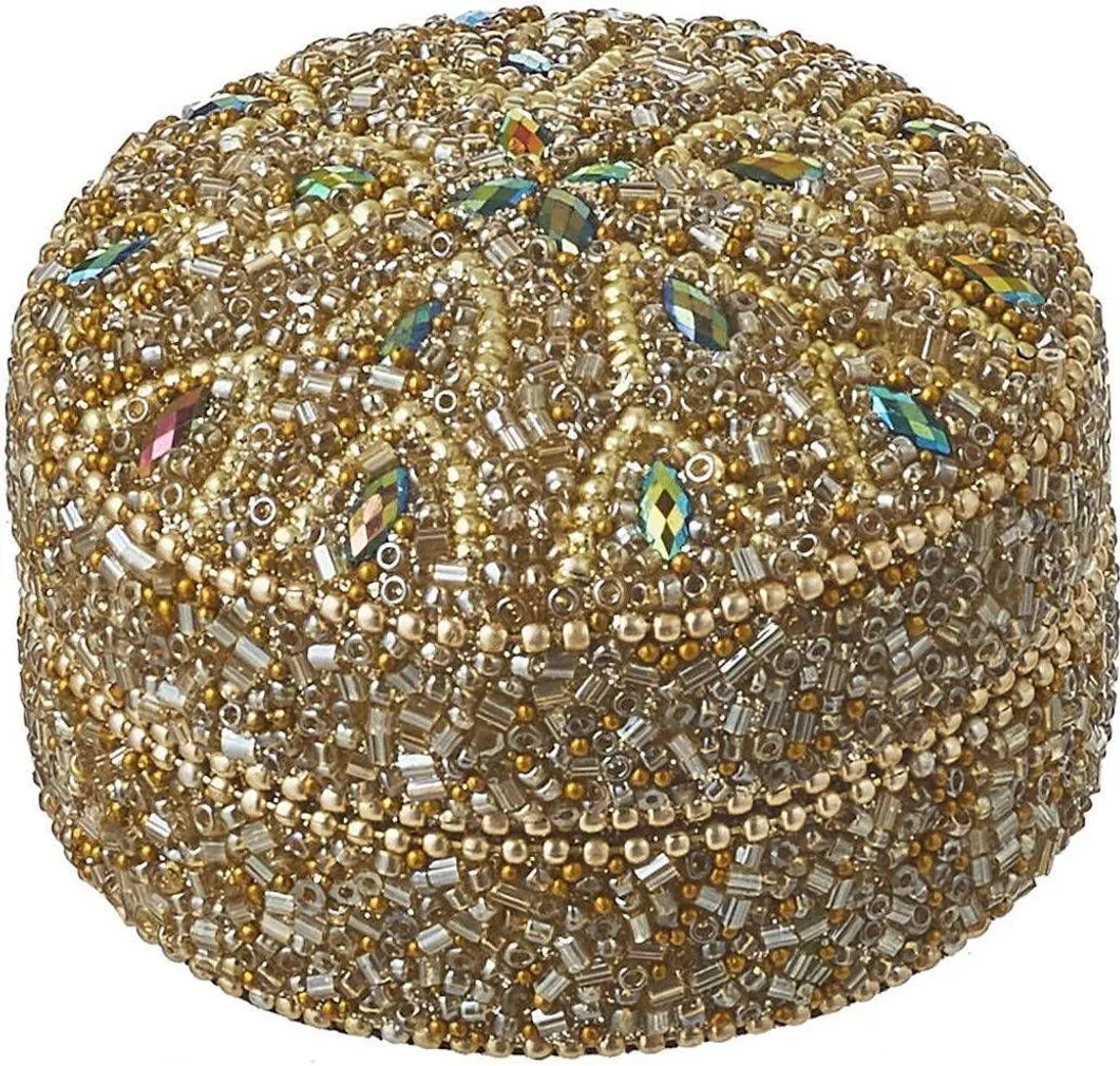 HELMESTEGA EHTEKARP HOUSE OF SEASONS Ø7X3,5CM KULDNE