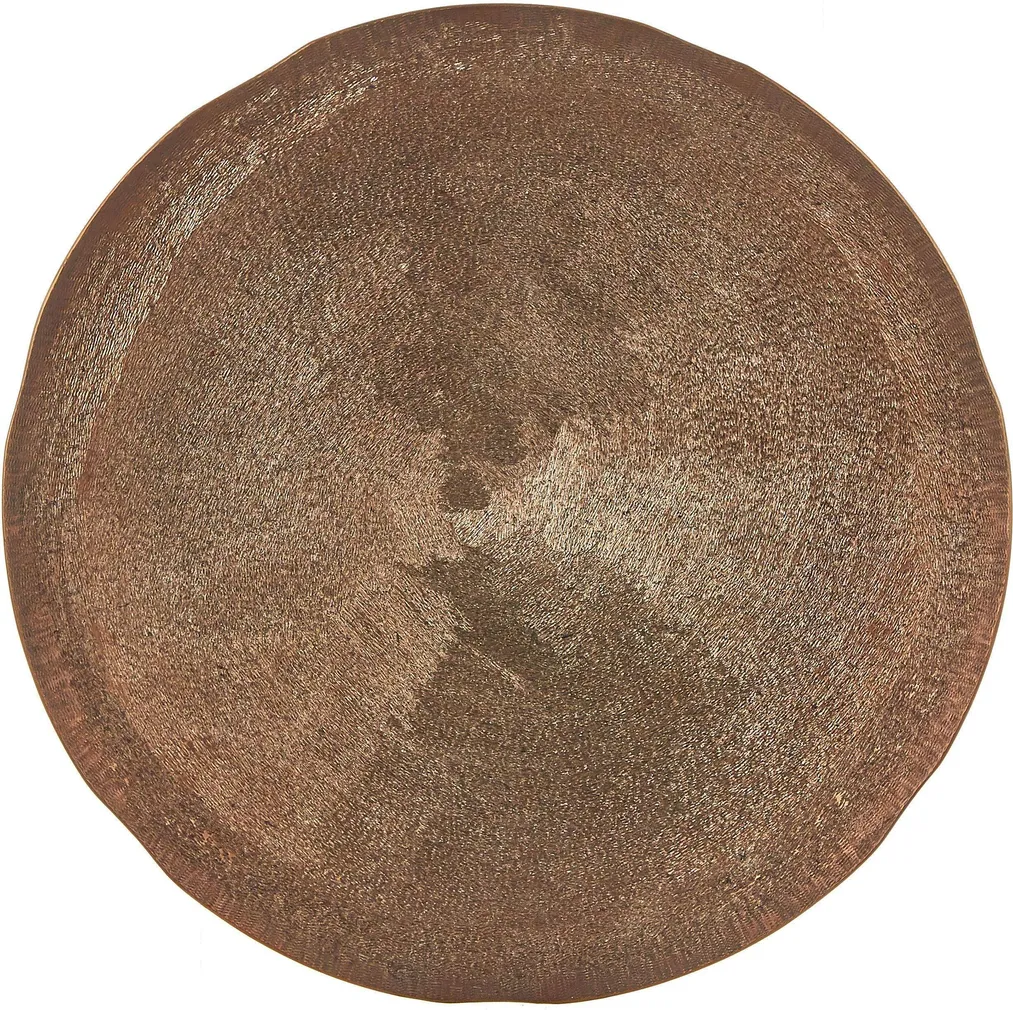 TALDRIK MICA DECORATIONS MACE Ø32,5X2CM PRUUN