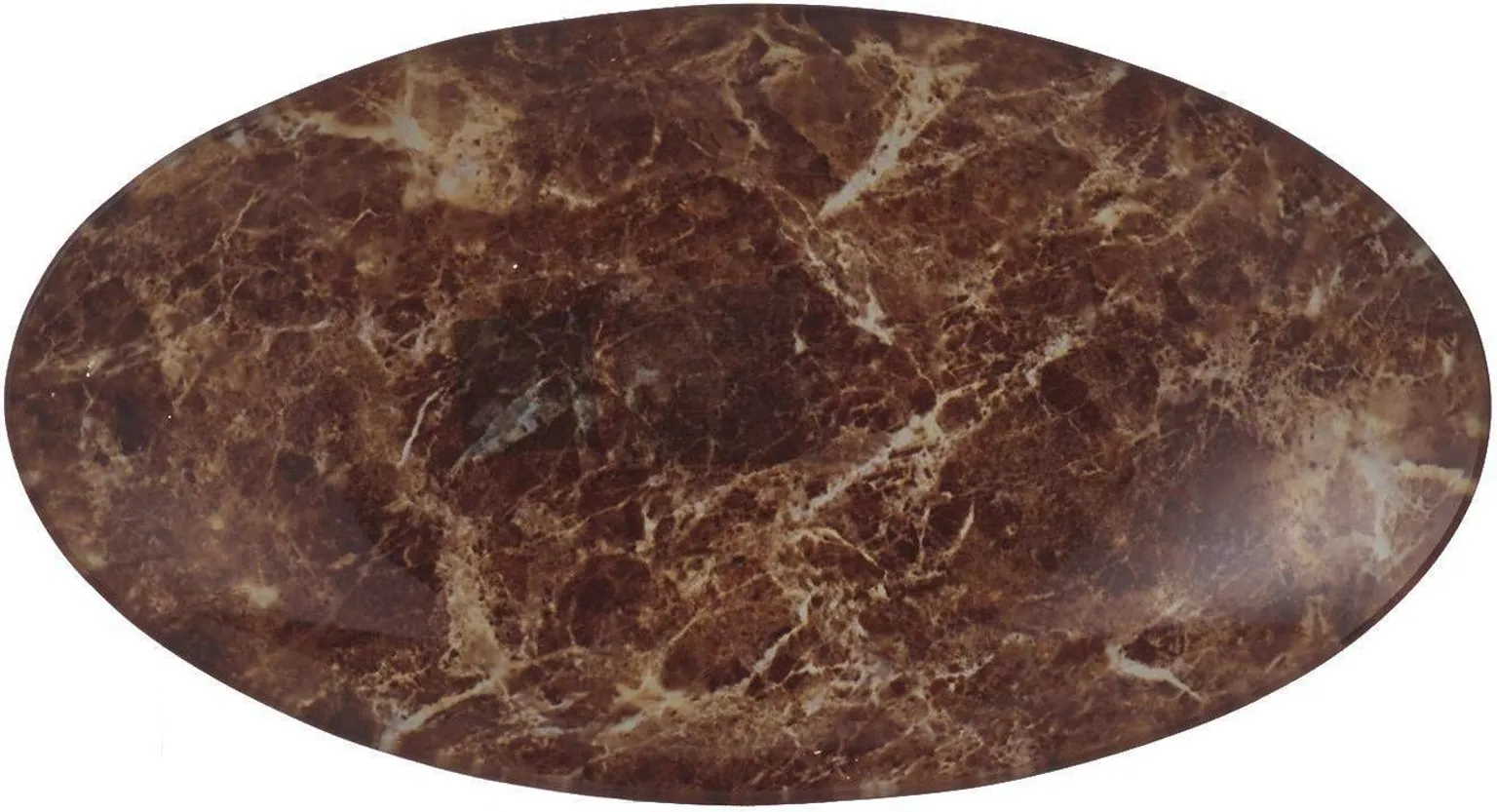 TALDRIK MICA DECORATIONS NANET 27X15X3CM PRUUN