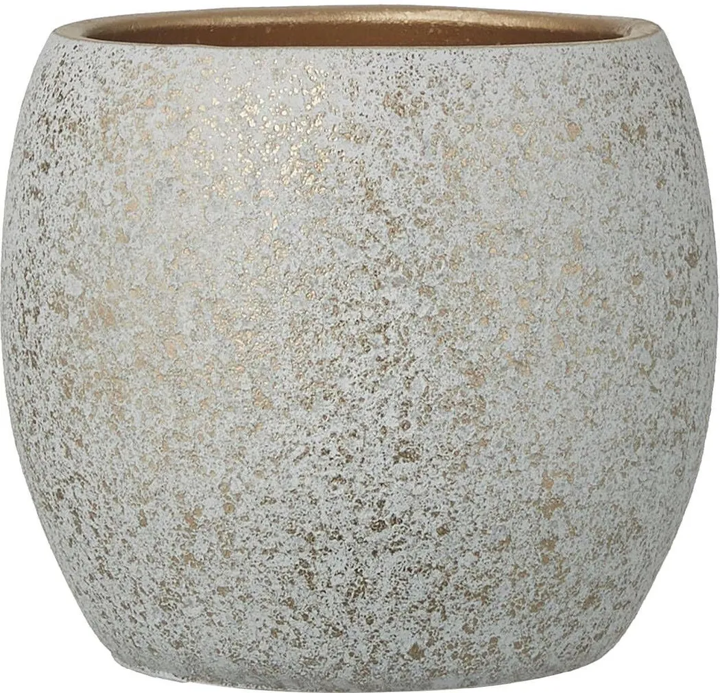 ÜMBRISPOTT MICA DECORATIONS DORIAN Ø20X18CM KULDNE