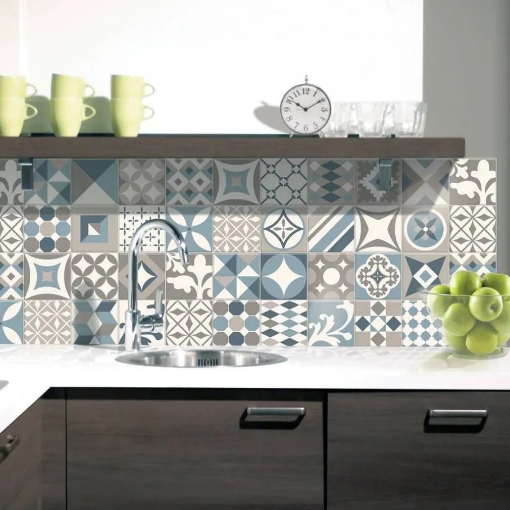 ISELIIMUV SEINAKATE SMART TILE VINTAGE GAUDI MOSAIIK 22,86X22,86CM 4TK