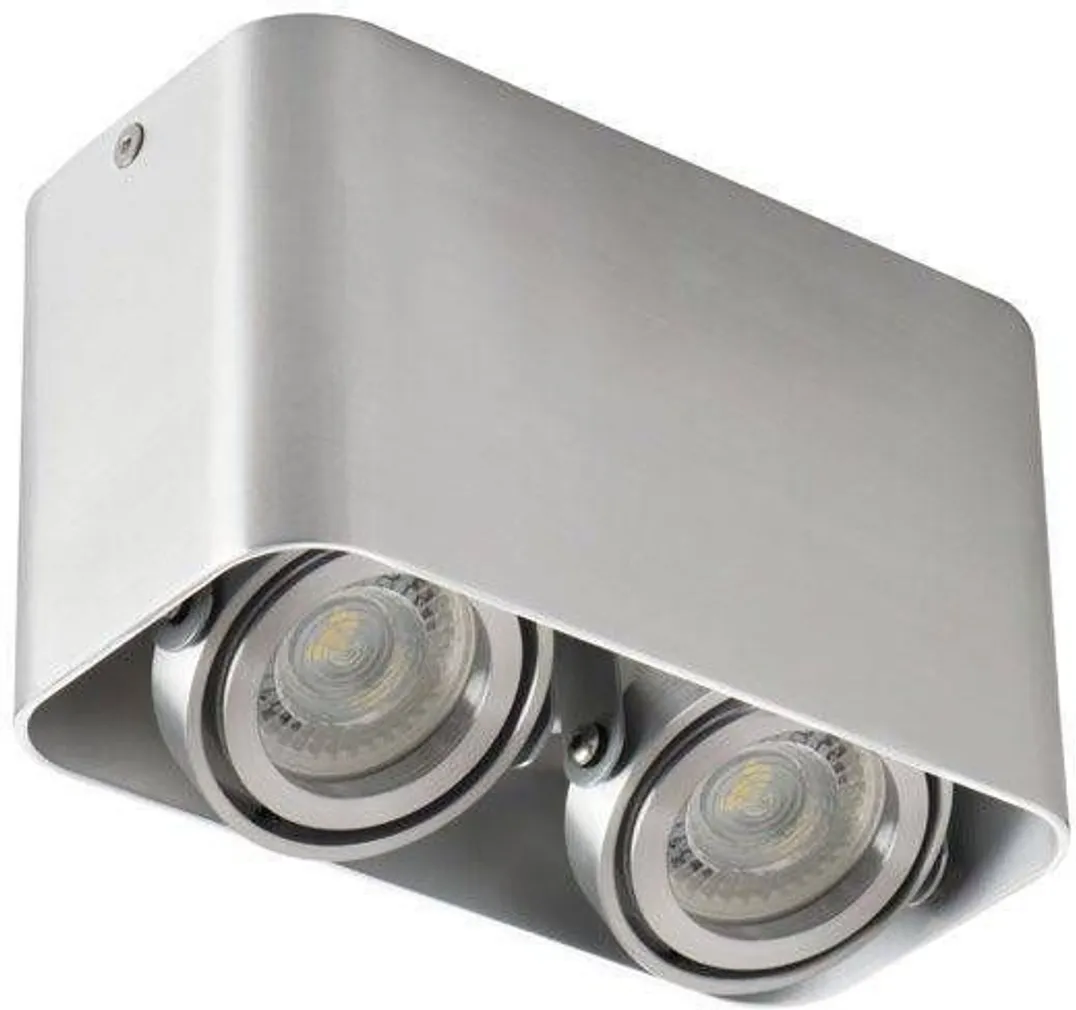 KOHTVALGUSTI TOLEO 2X25W IP20 ALUMIINIUM