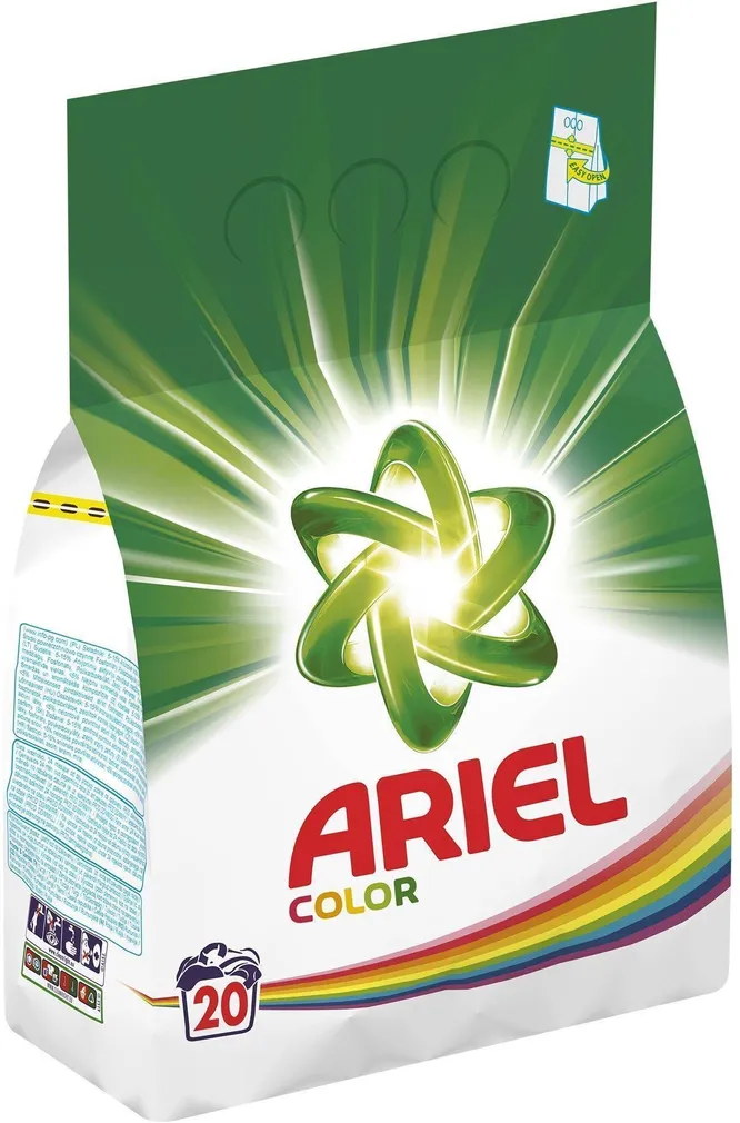 PESUPULBER ARIEL COLOR 1,5KG 20 PESUKORDA