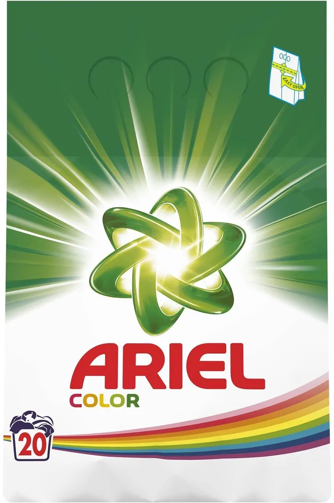 PESUPULBER ARIEL COLOR 1,5KG 20 PESUKORDA